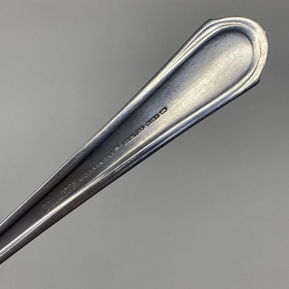 Hampton Silversmiths HSV198 Stainless 4-Tine Cold Meat Serving Fork 9